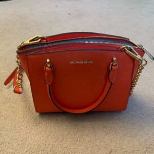 Michael Kors Orange Handbag